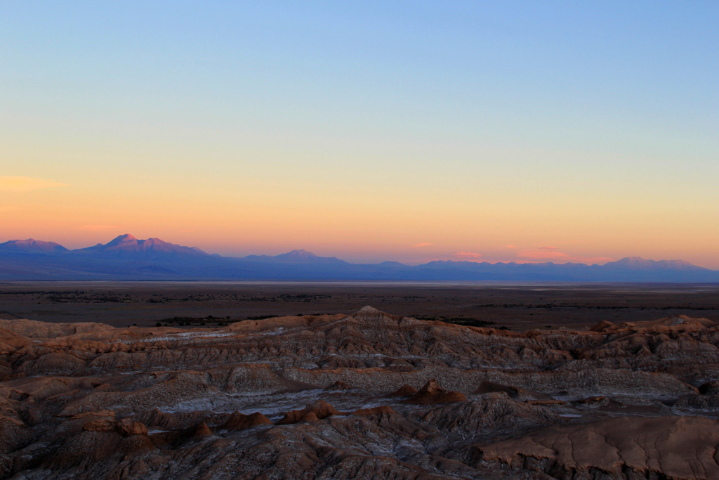 Долина Луны в пустыне Атакама, смотровая площадка-2