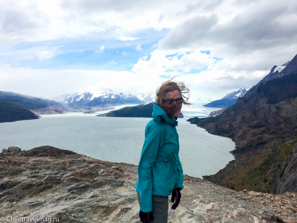 Торрес дель Пайне Чили ледник Грей треккинг отзыв в блоге-5