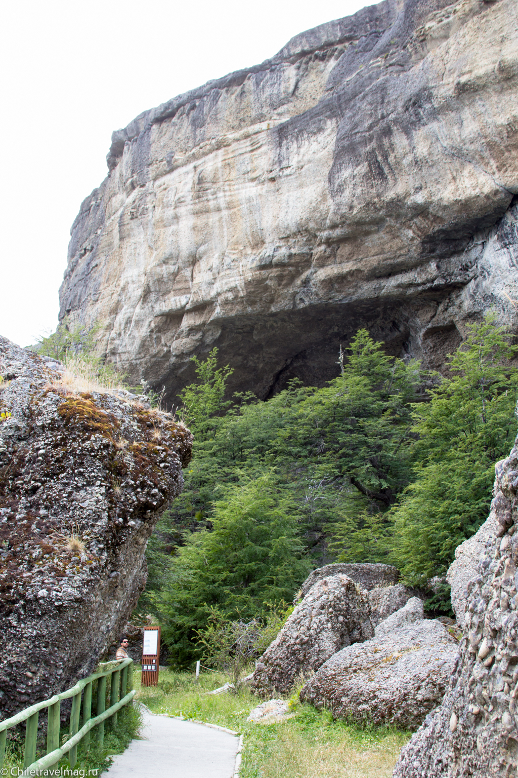 Пуэрто Наталес, Пещера Милодона Чили фото-17